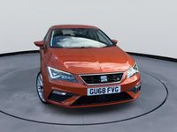 Used Seat Leon FR 150 HP (110 kW) 2018 Orange Hatchback