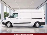 Used Ford Transit S 130 HP (95 kW) 2021 White Van