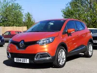 Used Renault Captur Dynamique 88 HP (64 kW) 2014 Orange SUV