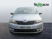Used Skoda Rapid SE 110 HP (80 kW) 2016 Silver Hatchback