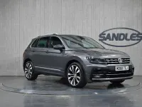 Used VW Tiguan R-line 150 HP (110 kW) 2018 Grey SUV