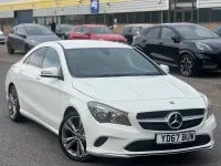 Used Mercedes CLA220 2017 White Sedan