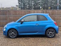 Used Fiat 500 S 69 HP (50 kW) 2017 Blue Hatchback