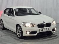 Used BMW 118 Sport Line 2019 White Hatchback