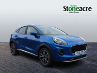 Used Ford Puma Titanium 125 HP (91 kW) 2021 Blue Hatchback