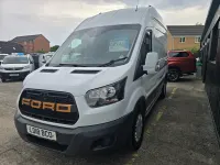 Used Ford Transit 130 HP (95 kW) 2018 White Van