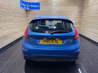 Used Ford Fiesta 82 HP (60 kW) 2011 Blue Hatchback