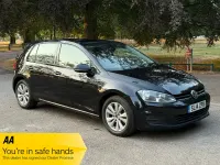 Used VW Golf VII SE 110 HP (80 kW) 2014 Black Hatchback