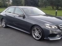 Used Mercedes E250 AMG line 204 HP (150 kW) 2015 Grey Sedan