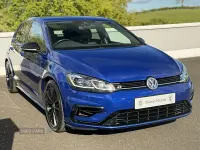 Used VW Golf VII R 300 HP (220 kW) 2019 Blue Hatchback