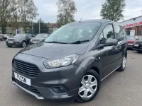 Used Ford Tourneo Courier Zetec 100 HP (73 kW) 2020 Grey MPV