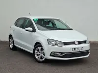 Used VW Polo Edition 90 HP (66 kW) 2017 White Hatchback