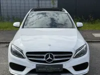Used Mercedes C220 AMG line 2015 White Estate