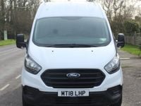 Used Ford Transit Custom 105 HP (77 kW) 2018 White Van