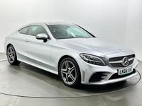 Used Mercedes C200 AMG line 2018 Silver Coupe