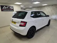 Used Skoda Fabia Monte Carlo 90 HP (66 kW) 2017 White Hatchback
