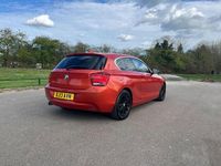 Used BMW 116 Efficient Dynamics 2013 Orange Hatchback