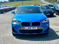 Used BMW X2 M Sport 190 HP (139 kW) 2018 Blue SUV