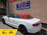 Begagnad Audi A5 Cabriolet Sport 2010 Vit Cab