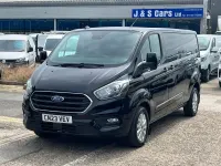 Used Ford Transit Custom Limited 170 HP (125 kW) 2023 Black Van