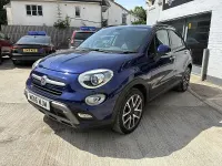 Used Fiat 500X Cross Plus 120 HP (88 kW) 2015 Venezia blue SUV