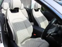 Used Mercedes C220 AMG line 167 HP (122 kW) 2017 Silver Cabriolet