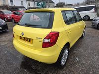 Used Skoda Fabia Elegance 105 HP (77 kW) 2013 Yellow Hatchback