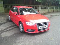 Used Audi A3 2014 Red Hatchback