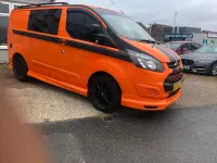 Used Ford Transit Custom 100 HP (73 kW) 2015 Orange Van
