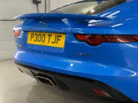 Used Jaguar F-Type 300 HP (220 kW) 2018 Blue Coupe