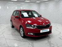 Used Skoda Fabia SE L 90 HP (66 kW) 2016 Red Hatchback
