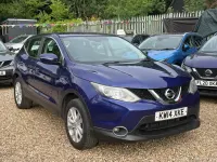 Used Nissan Qashqai Acenta 115 HP (84 kW) 2014 Blue SUV