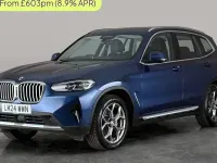 Used BMW X3 xLine 190 HP (139 kW) 2024 Blue SUV