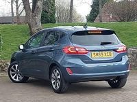 Used Ford Fiesta Trend 75 HP (55 kW) 2020 Blue Hatchback