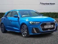 Used Audi A1 Sportback S-Line 116 HP (85 kW) 2020 Blue Hatchback