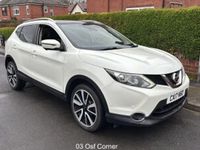 Used Nissan Qashqai Tekna 110 HP (80 kW) 2017 White SUV