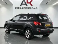 Used Nissan Qashqai +2 N-TEC 102 HP (75 kW) 2009 Black SUV