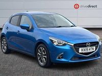 Begagnad Mazda 2 Inclusive 2019 Blå Halvkombi