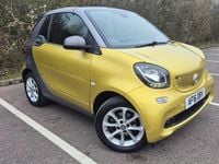 Used Smart ForTwo Cabrio Passion 71 HP (52 kW) 2016 Yellow Cabriolet