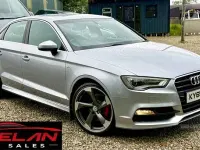 Used Audi A3 S-Line 110 HP (80 kW) 2015 Silver Sedan