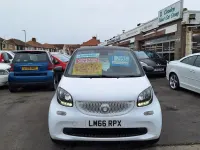 Used Smart ForTwo Coupé Passion 71 HP (52 kW) 2016 White Coupe