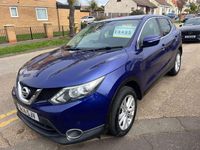 Used Nissan Qashqai Acenta 2014 Blue SUV