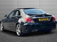 Used Mercedes C300 AMG Line Premium Plus 231 HP (169 kW) 2015 Obsidian black Sedan
