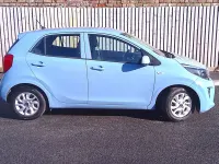Used Kia Picanto 83 HP (61 kW) 2017 Blue Hatchback