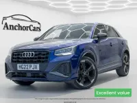 Usado Audi Q2 Black Edition 150 CV (110 kW) 2022 Azul SUV