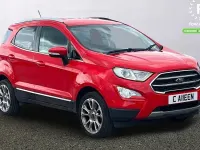 Used Ford Ecosport Titanium 101 HP (74 kW) 2018 Red SUV
