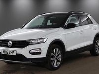 Used VW T-Roc Design 115 HP (84 kW) 2019 White SUV