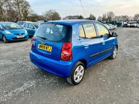 Used Kia Picanto 64 HP (47 kW) 2010 Blue Hatchback