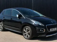 Used Peugeot 3008 Allure 120 HP (88 kW) 2015 Black Estate