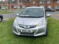 Used Honda Fit 2012 Silver Hatchback